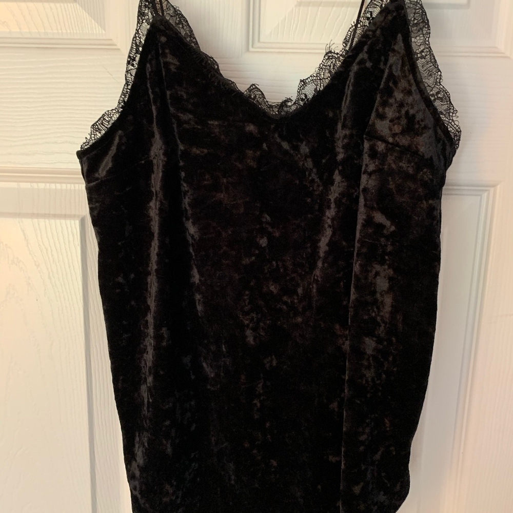 Velvet camisole